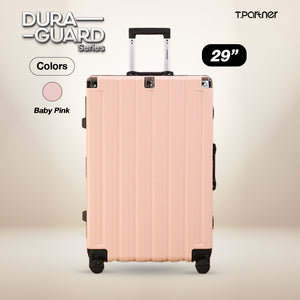 กระเป๋าเดินทางรุ่น Dura Guard Series สี Baby Pink ขนาด 29 นิ้ว