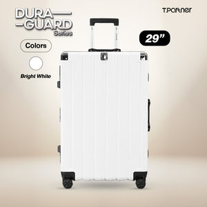 กระเป๋าเดินทางล้อลากสีขาว ขนาด 29 นิ้ว รุ่น Dura Guard Series