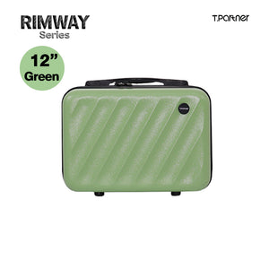 กระเป๋าเดินทาง Rimway Series ขนาด 12 นิ้ว สีเขียวดีไซน์ลายคลื่น