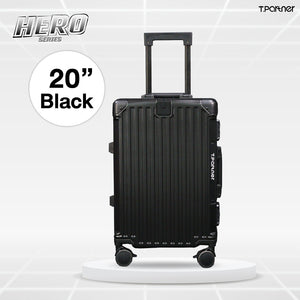กระเป๋าเดินทางล้อลาก Hero Series ขนาด 20 นิ้ว สีดำ ดีไซน์ทันสมัย