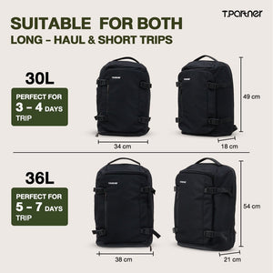 กระเป๋าเป้ Navis Backpack ขนาด 30L และ 36L สำหรับทริปสั้นและยาว