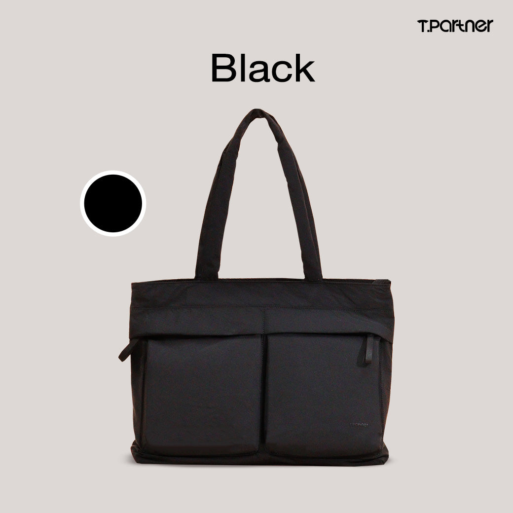 กระเป๋า Tote Easy Bag สีดำ ดีไซน์เรียบหรู ผลิตจากวัสดุคุณภาพ