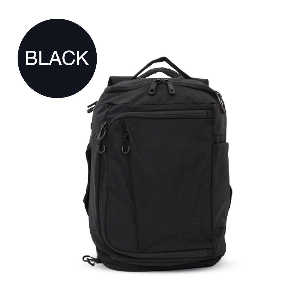 กระเป๋าเป้ Duffle Backpack สีดำ ดีไซน์ทันสมัย ผลิตจากวัสดุคุณภาพ