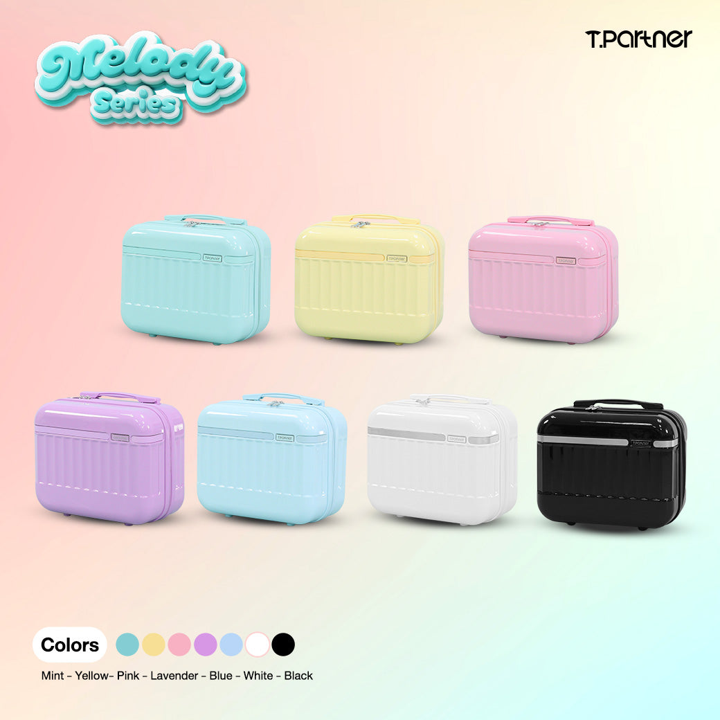 กระเป๋าเดินทางรุ่น Melody Series สีพาสเทลหลากหลายสีสัน สดใส น่ารัก