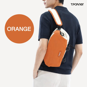 กระเป๋าสะพายข้างสีส้ม รุ่น SLING BAG ดีไซน์ทันสมัย