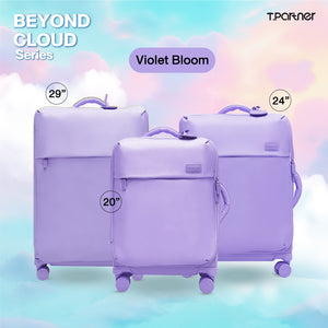กระเป๋าเดินทาง Beyond Cloud Series สี Violet Bloom ขนาด 20, 24 และ 29 นิ้ว