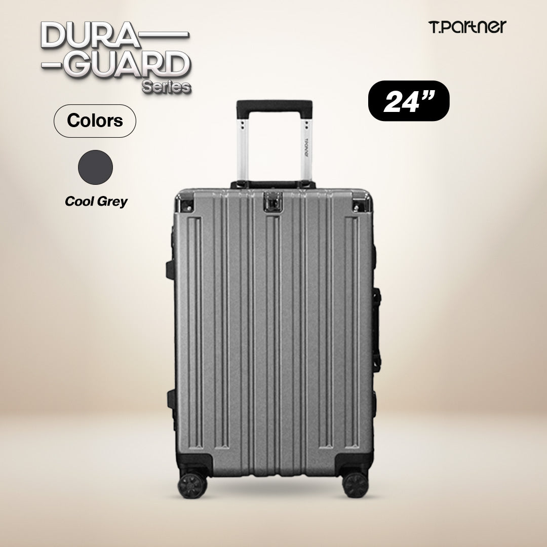กระเป๋าเดินทางรุ่น Dura Guard Series ขนาด 24 นิ้ว สีเทา Cool Grey