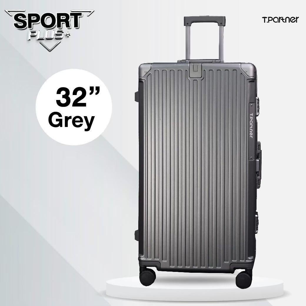 กระเป๋าเดินทางรุ่น Sport Plus+ Series ขนาด 32 นิ้ว สีเทา ดีไซน์ทันสมัย