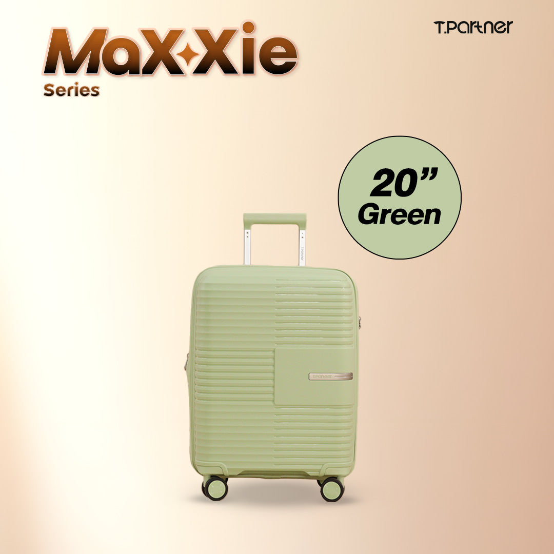 กระเป๋าเดินทาง MaXXie Series ขนาด 20 นิ้ว สีเขียว ดีไซน์ทันสมัย