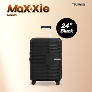 กระเป๋าเดินทาง MaXXie Series สีดำ ขนาด 24 นิ้ว ดีไซน์ทันสมัย