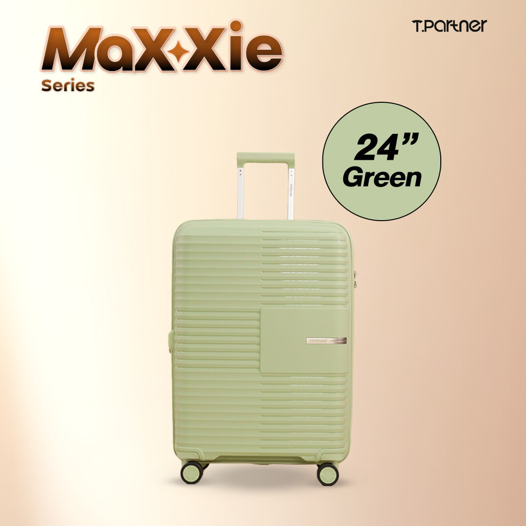 กระเป๋าเดินทาง MaXXie Series ขนาด 24 นิ้ว สีเขียว ดีไซน์ทันสมัย