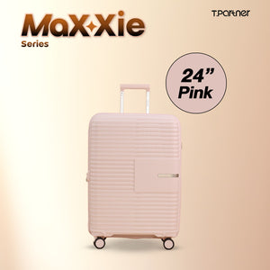 กระเป๋าเดินทาง MaXXie Series ขนาด 24 นิ้ว สีชมพูอ่อน