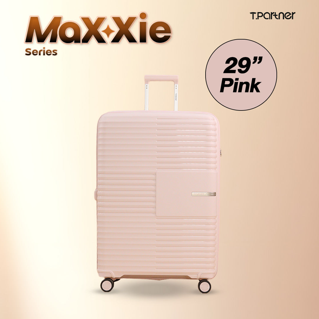 กระเป๋าเดินทาง MaXXie Series ขนาด 29 นิ้ว สีชมพู ดีไซน์ทันสมัย