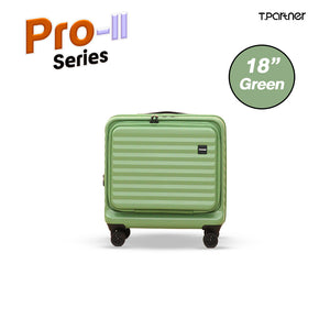 กระเป๋าเดินทางรุ่น Pro-II Series ขนาด 18 นิ้ว สีเขียว ดีไซน์ทันสมัย