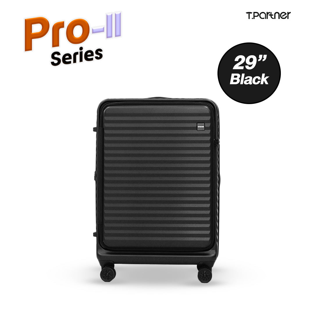 กระเป๋าเดินทาง Pro-II Series สีดำ ขนาด 29 นิ้ว ดีไซน์ทันสมัย