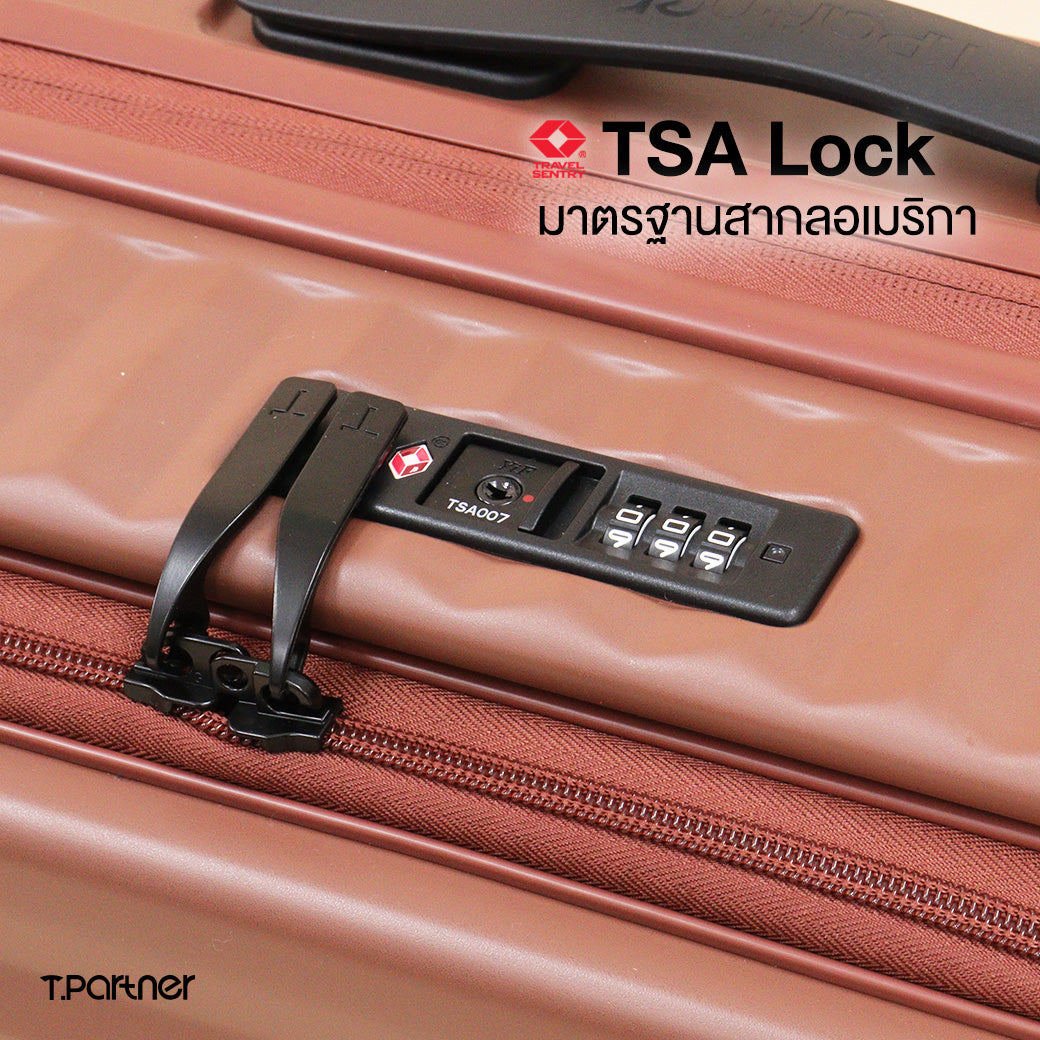 กระเป๋าเดินทาง Pro-II Series พร้อมตัวล็อค TSA มาตรฐานสากล