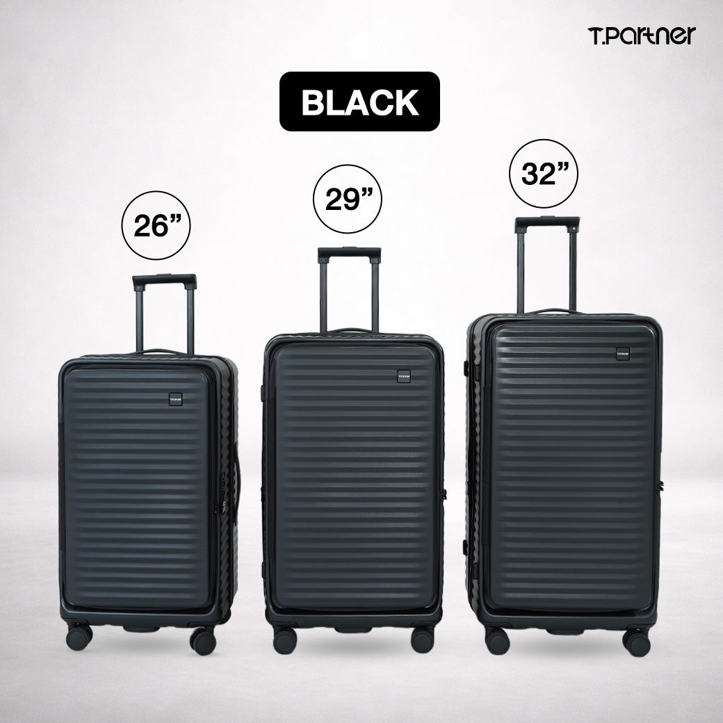 กระเป๋าเดินทางรุ่น Pro Trunk Series สีดำ ขนาด 26, 29, 32 นิ้ว