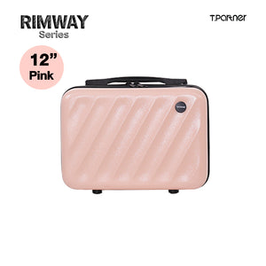 กระเป๋าเดินทาง Rimway Series ขนาด 12 นิ้ว สีชมพู ดีไซน์ลายคลื่น