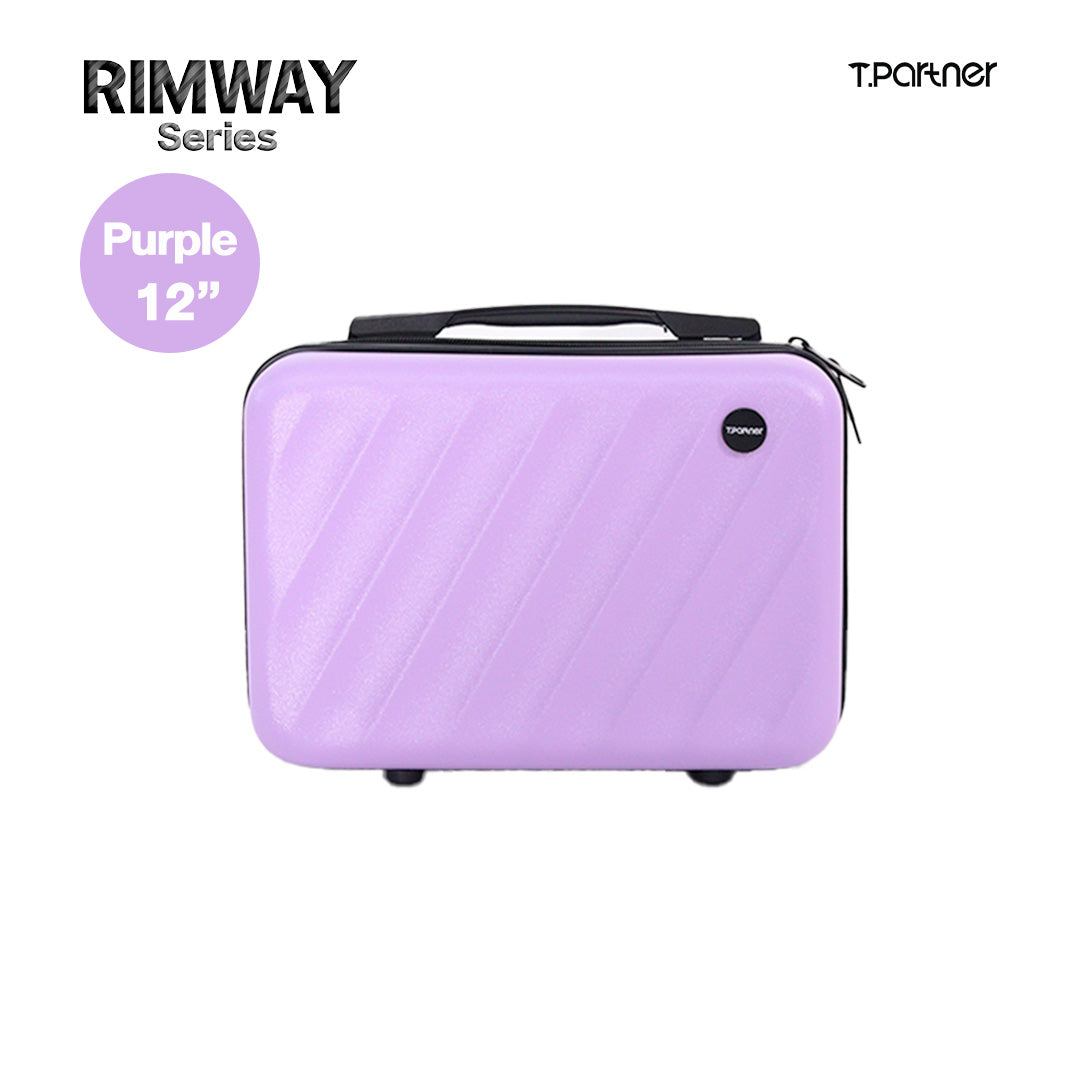 กระเป๋าเดินทาง Rimway Series สีม่วง ขนาด 12 นิ้ว ดีไซน์ลายขวาง