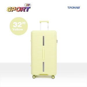 กระเป๋าเดินทาง PP Sport Series สีเหลือง ขนาด 32 นิ้ว ดีไซน์ทันสมัย